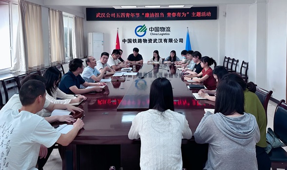 武汉公司开展五四青年节 “廉洁担当 青春有为”主题活动