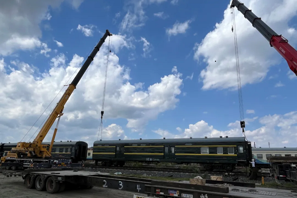 中铁物总资源科技持有限公司续提升铁路退役绿皮客车处置价值